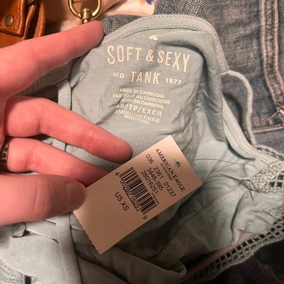 American Eagle Outfitters | Tops | Nwt American Eagle Soft And Sexy Tank | Poshmark